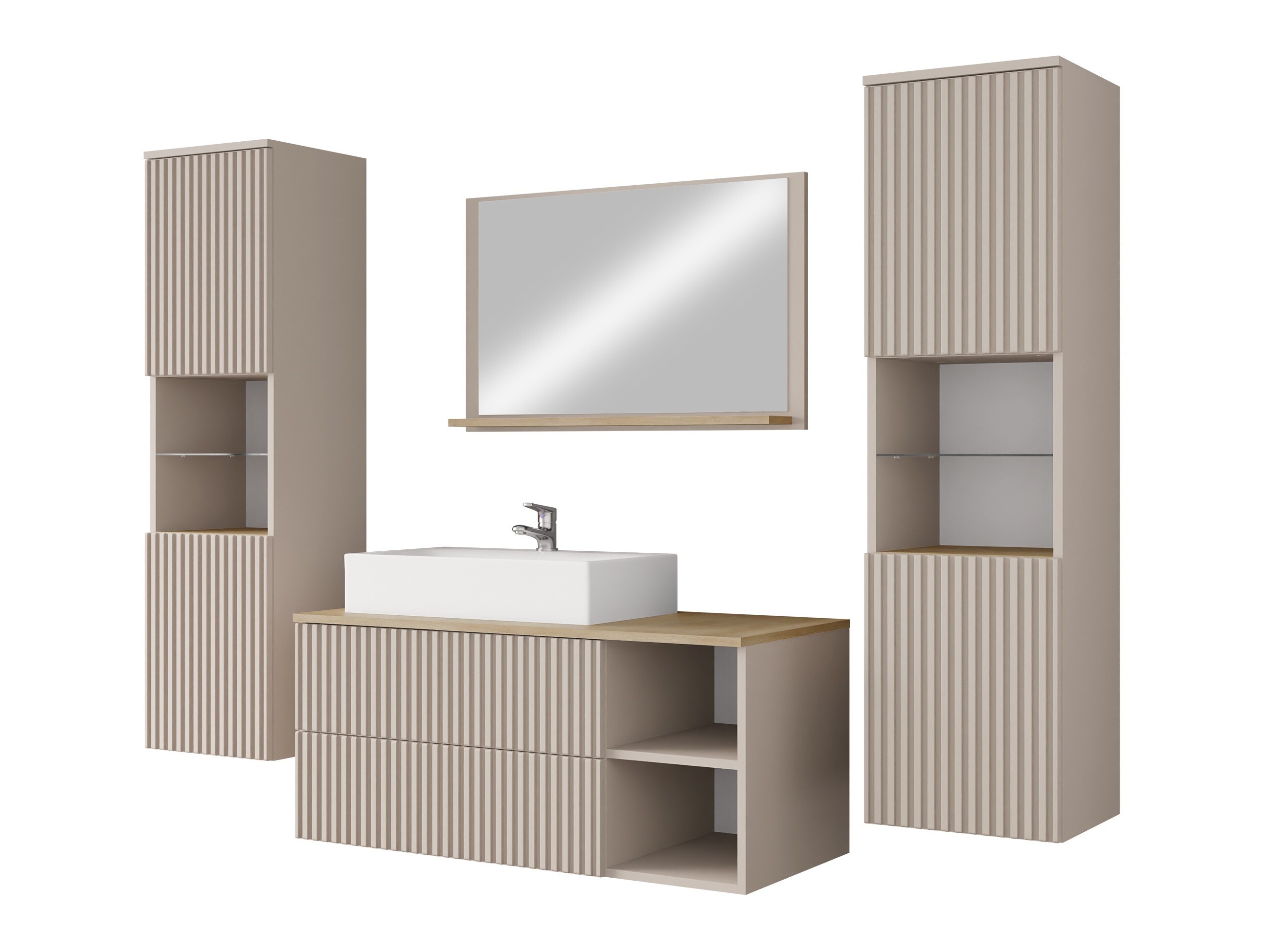 Set baie Nauta II (Cașmir + Stejar Cremona)