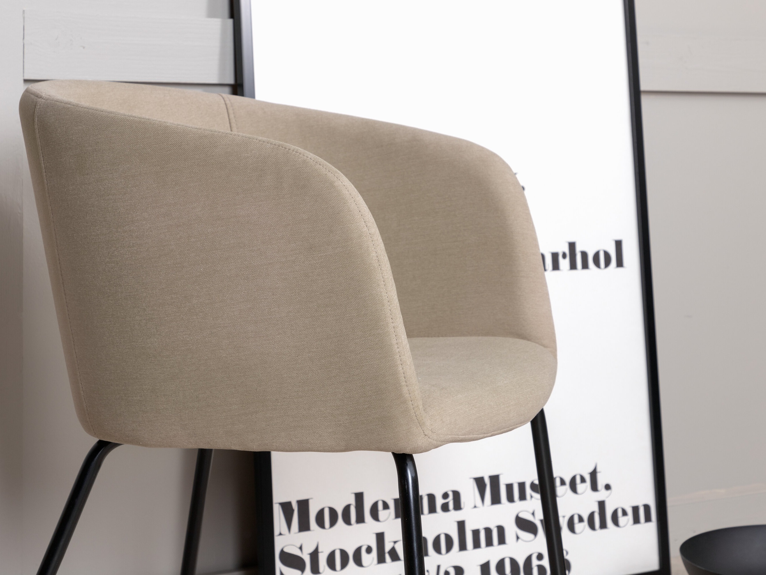 Scaun Dallas 2603 (Bej + Negru)