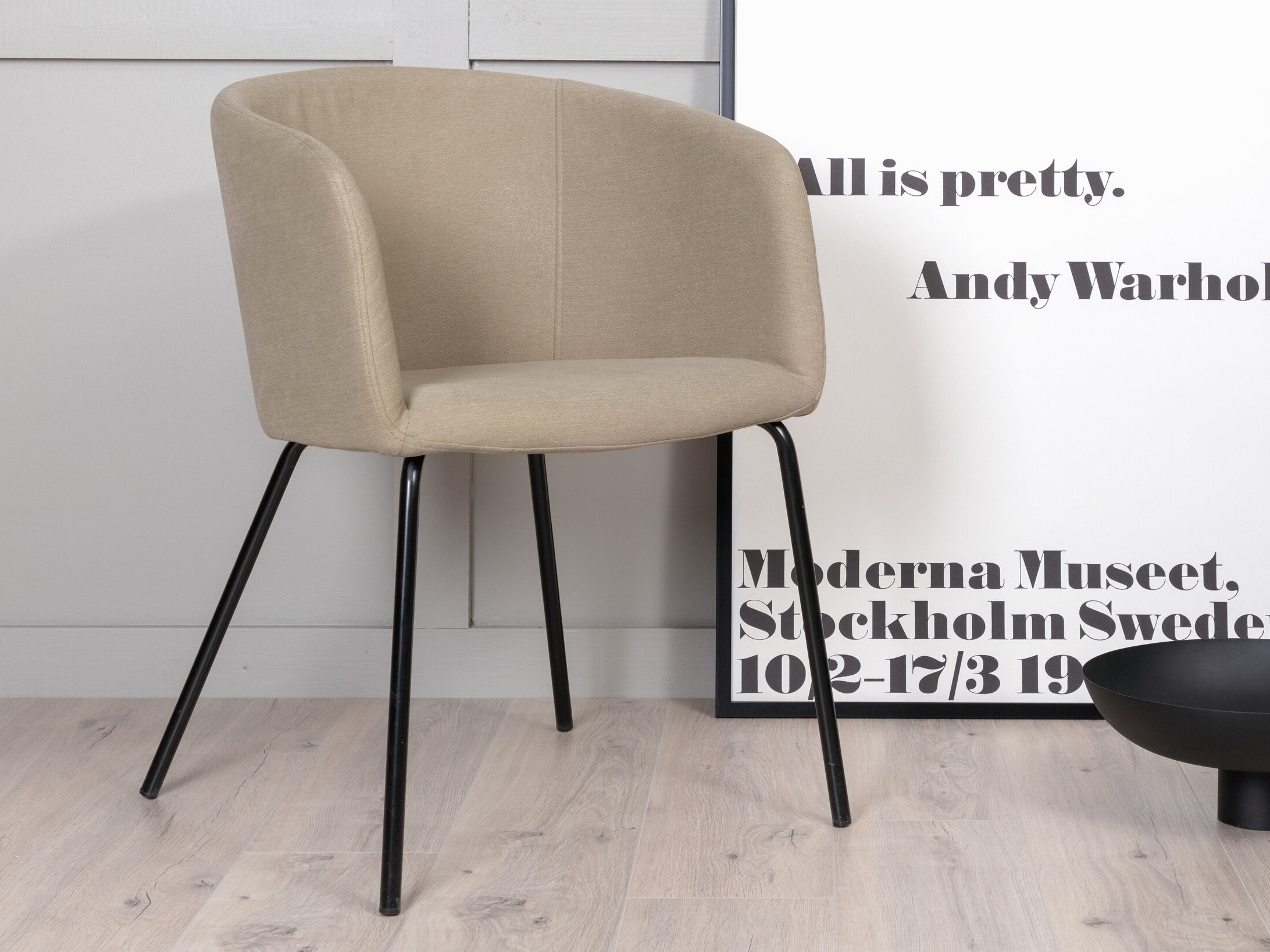Scaun Dallas 2603 (Bej + Negru)