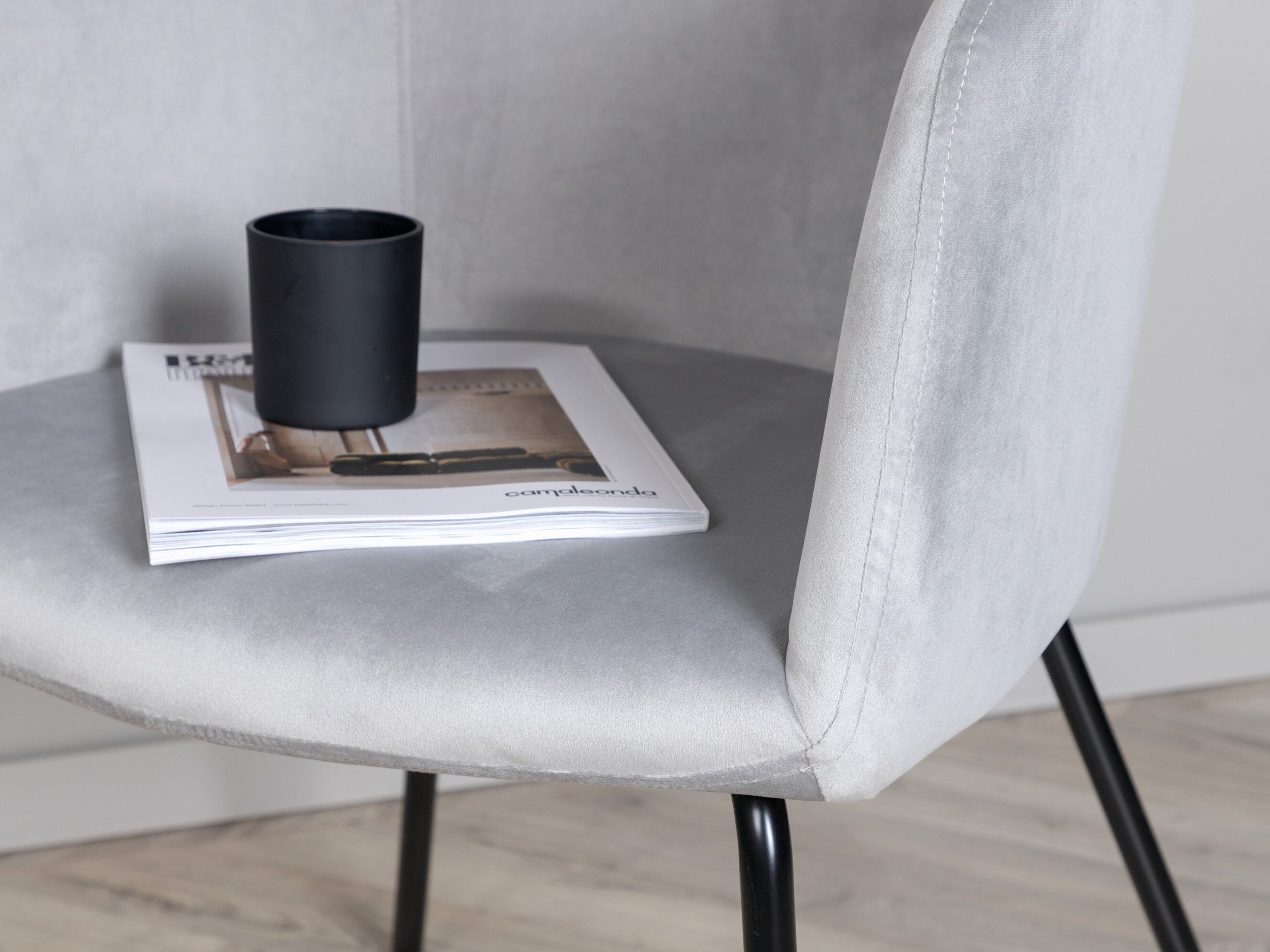 Scaun Dallas 2603 (Gri + Negru)