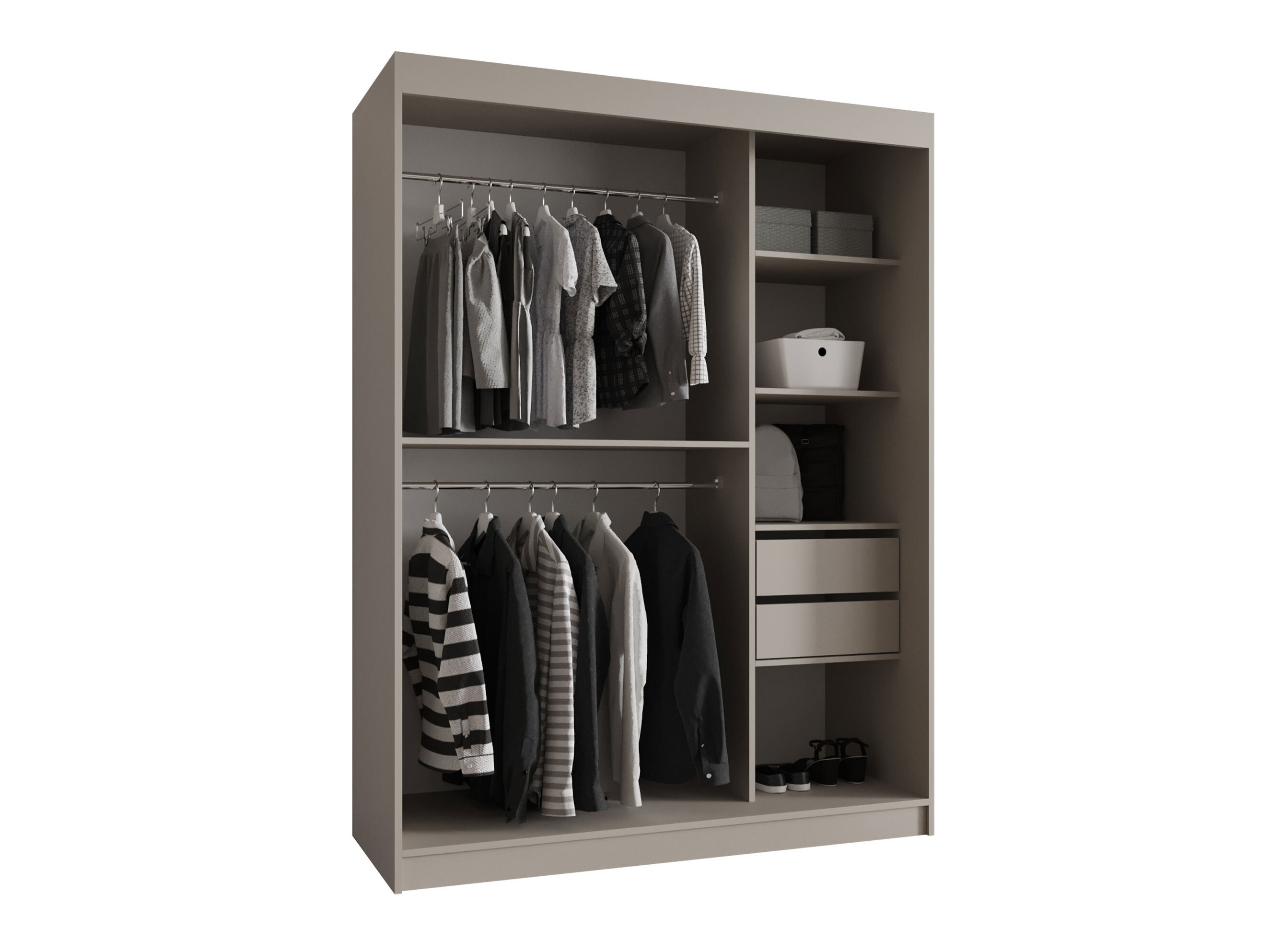 Dulap Hartford 527 (Negru)