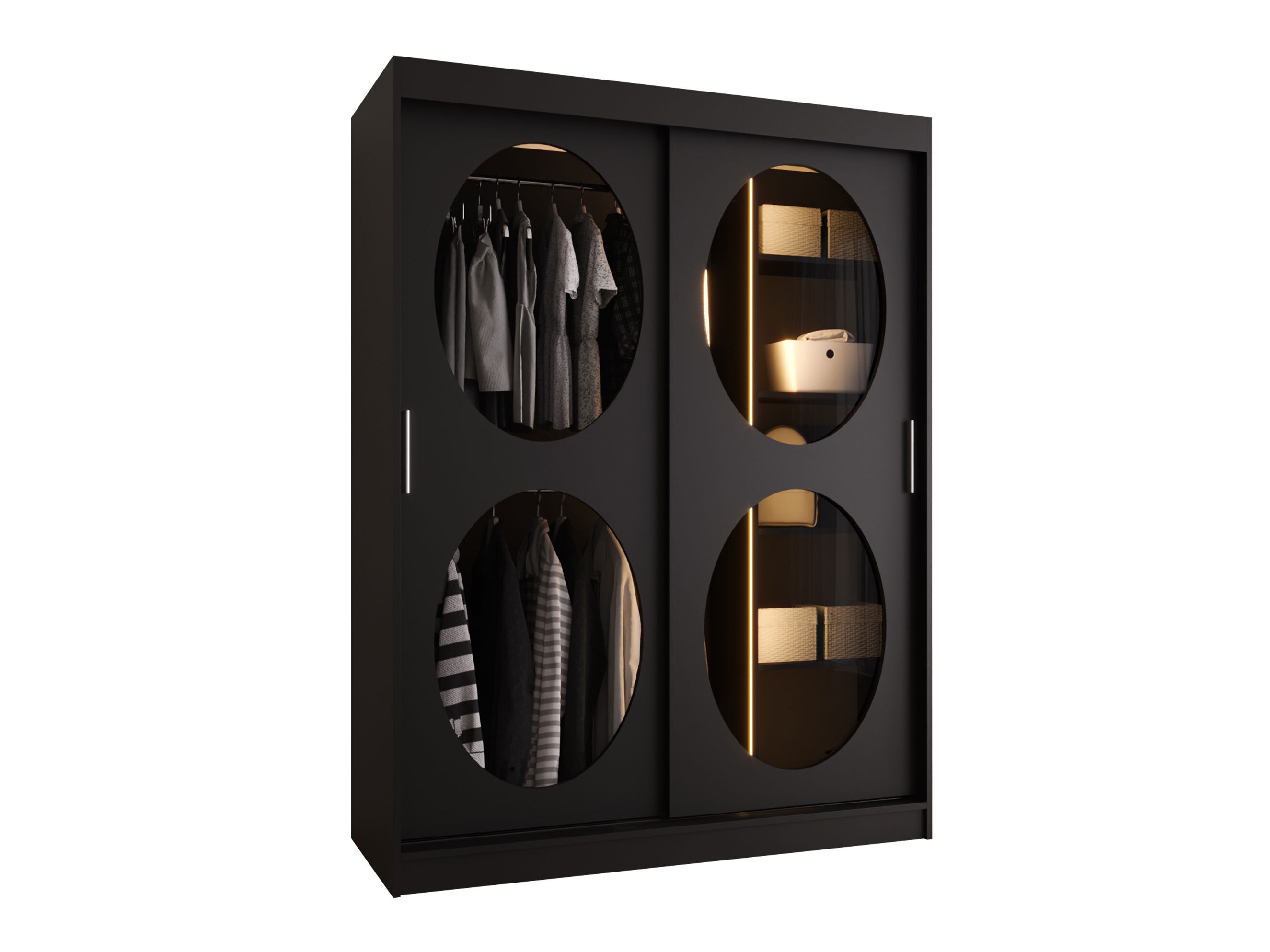 Dulap Hartford 527 (Negru)