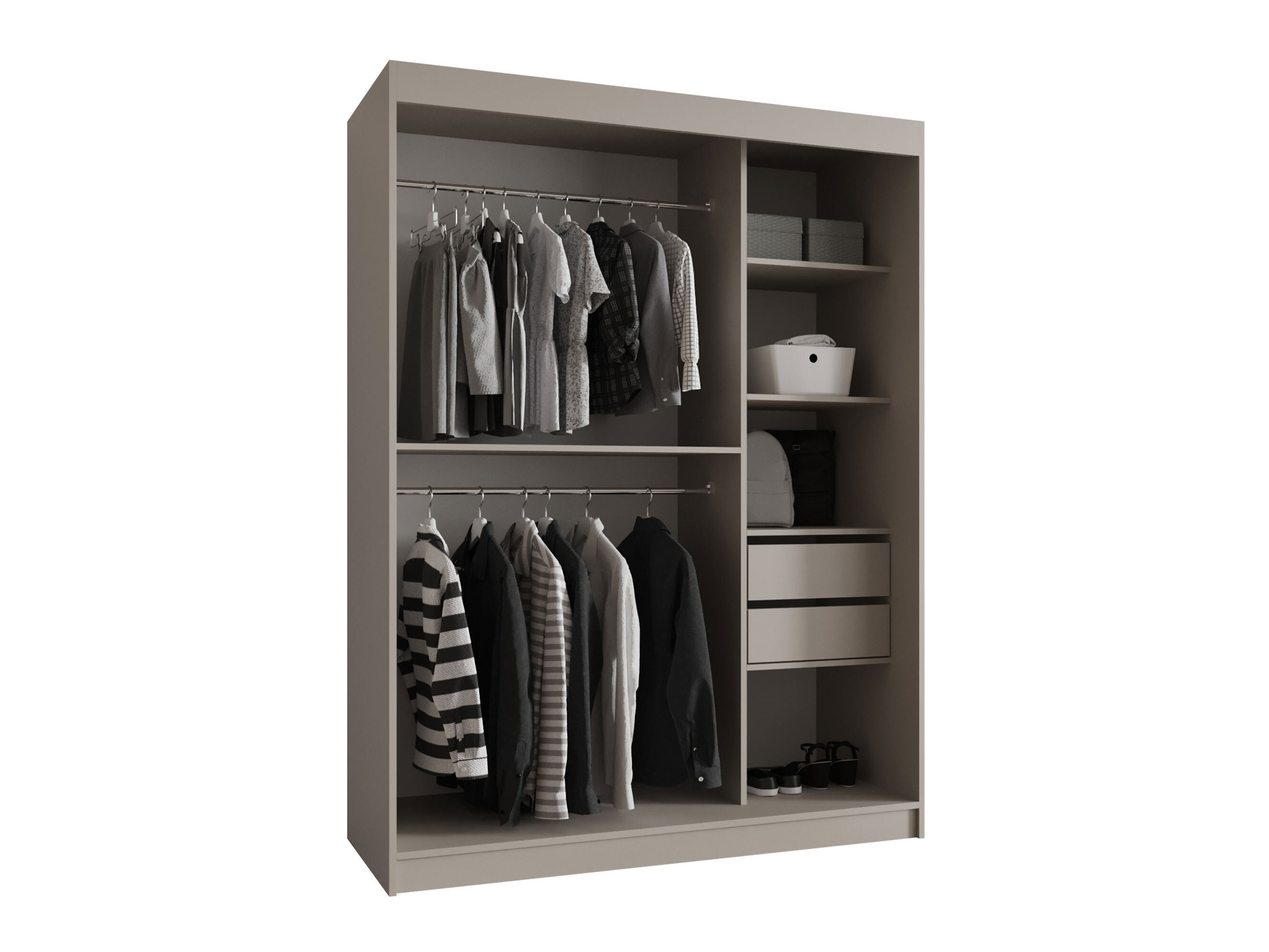 Dulap Hartford 527 (Negru)