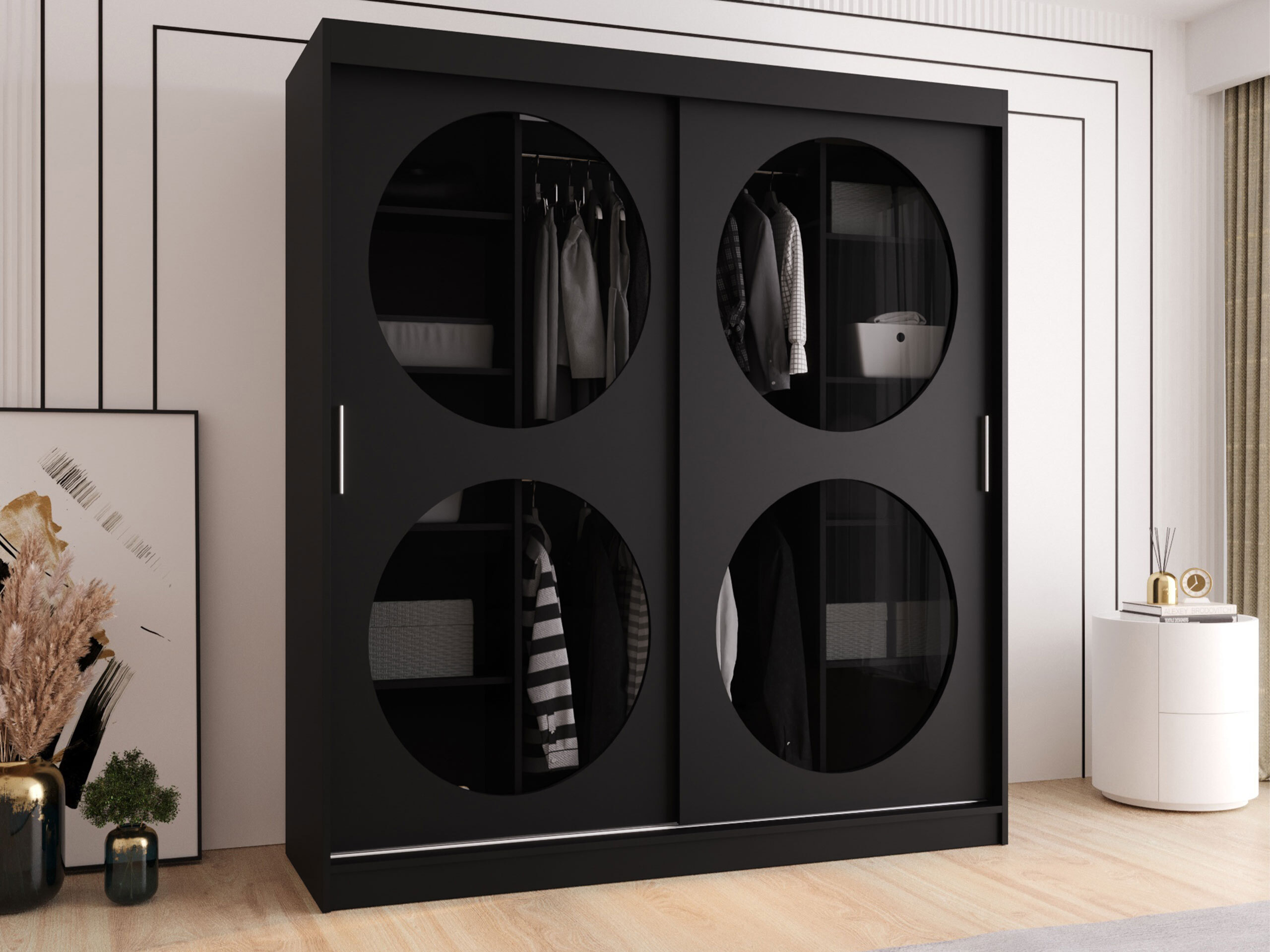 Dulap Hartford 529 (Negru)