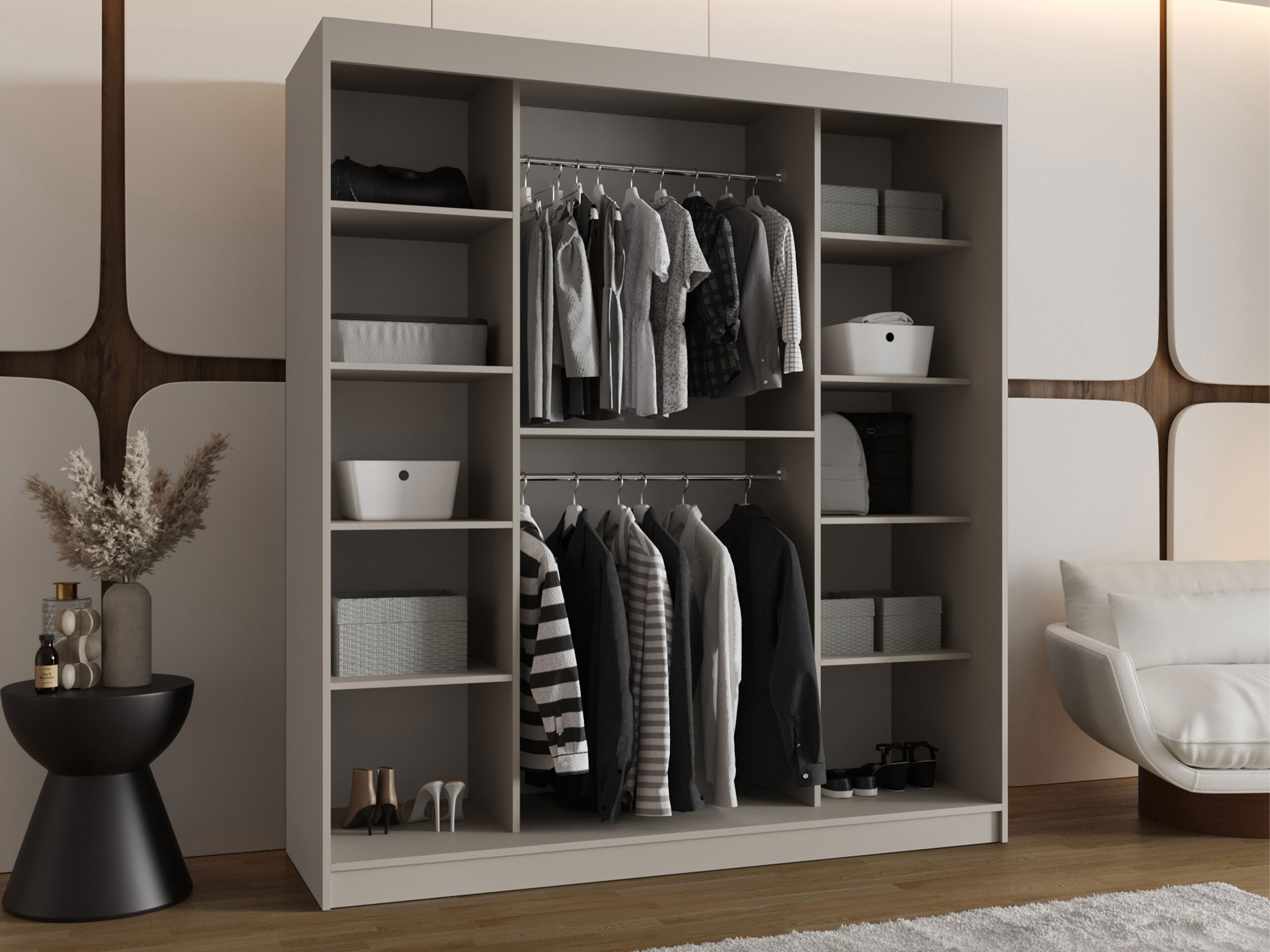 Dulap Hartford 529 (Negru)