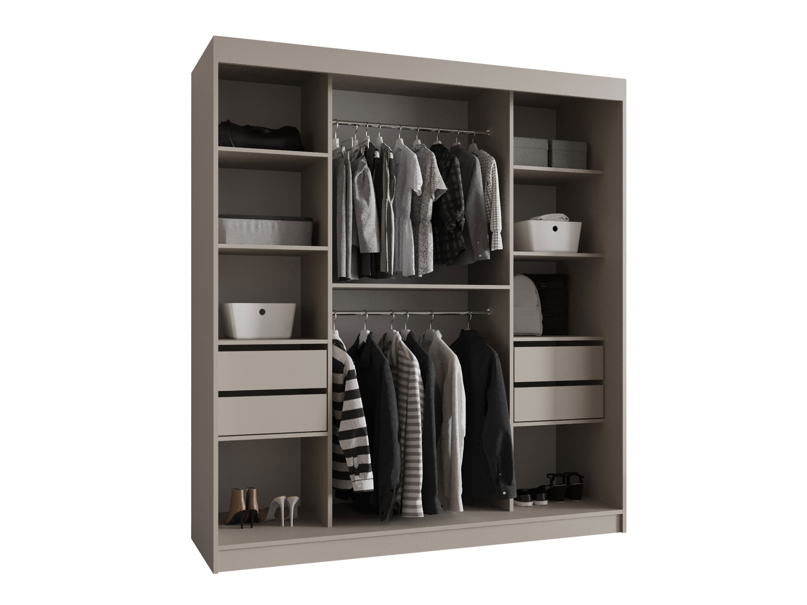 Dulap Hartford 529 (Negru)