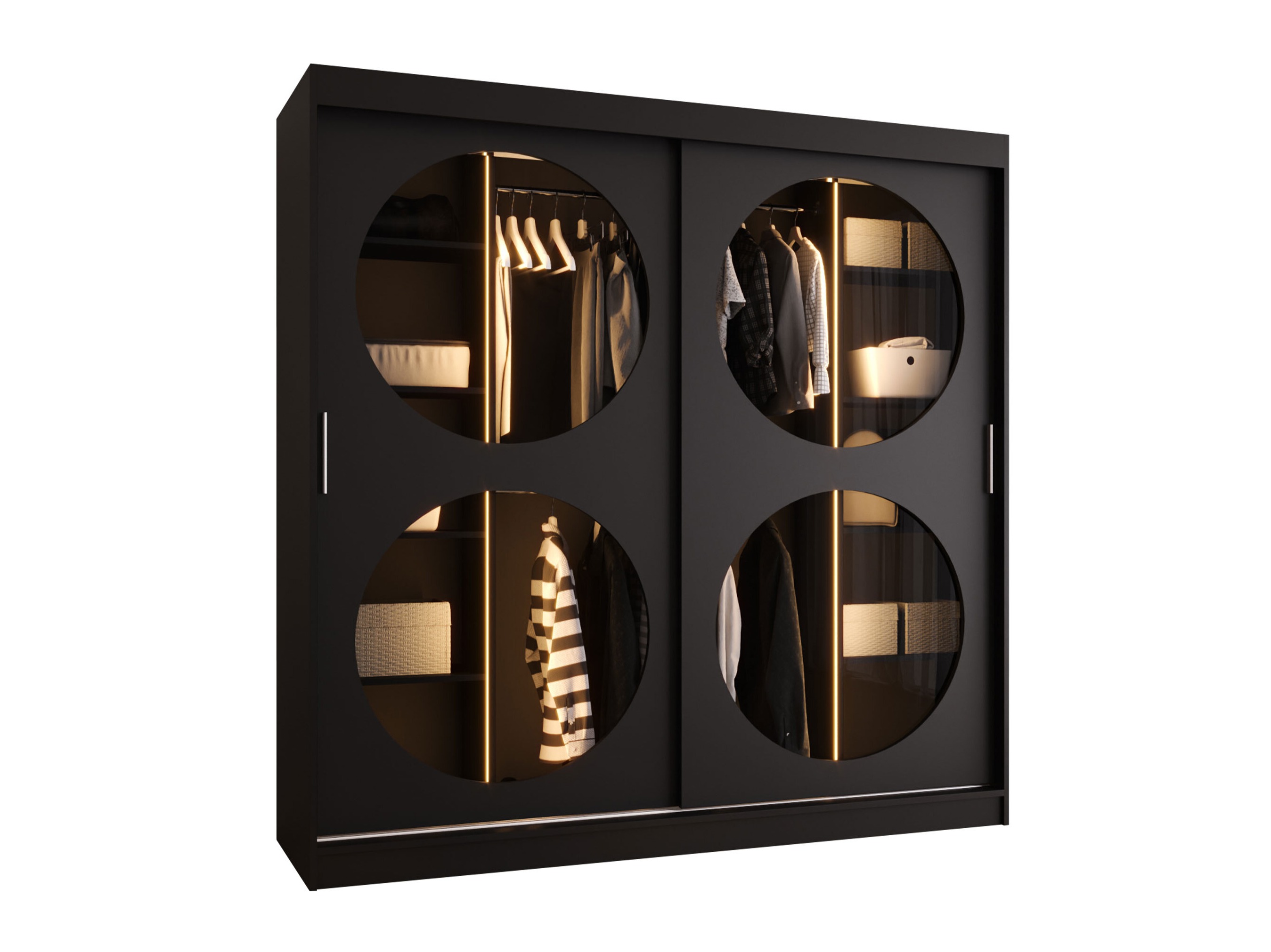 Dulap Hartford 531 (Negru)
