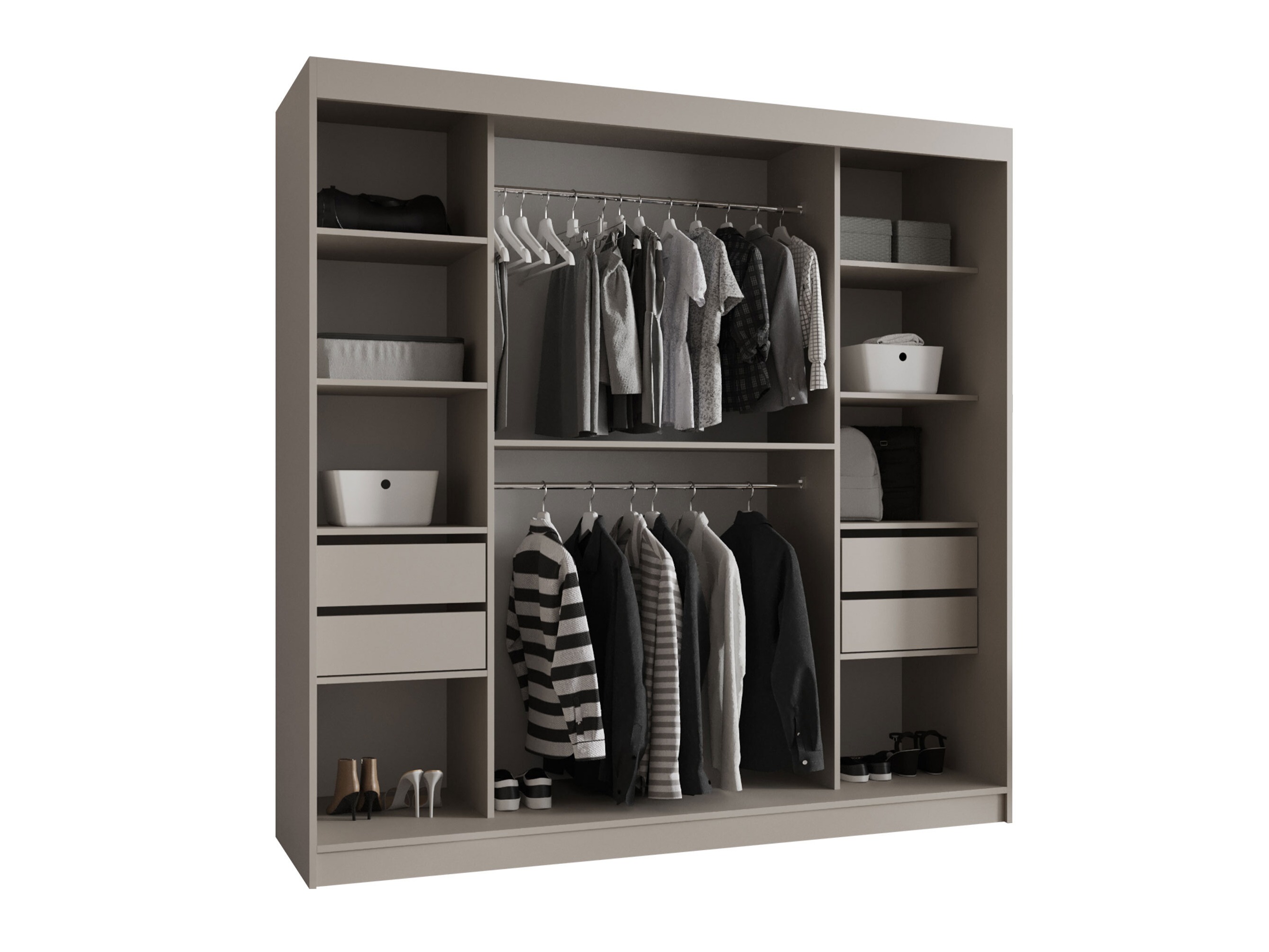 Dulap Hartford 531 (Negru)