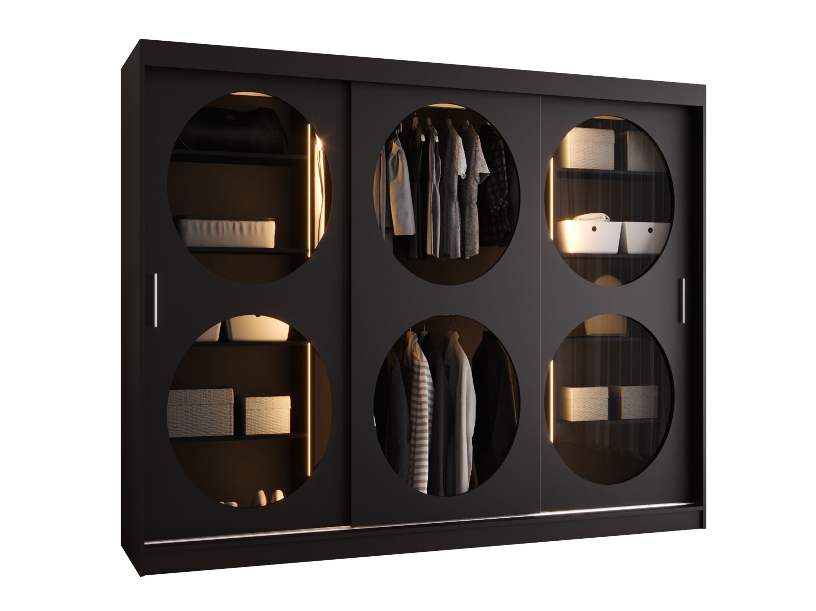 Dulap Hartford 533 (Negru)