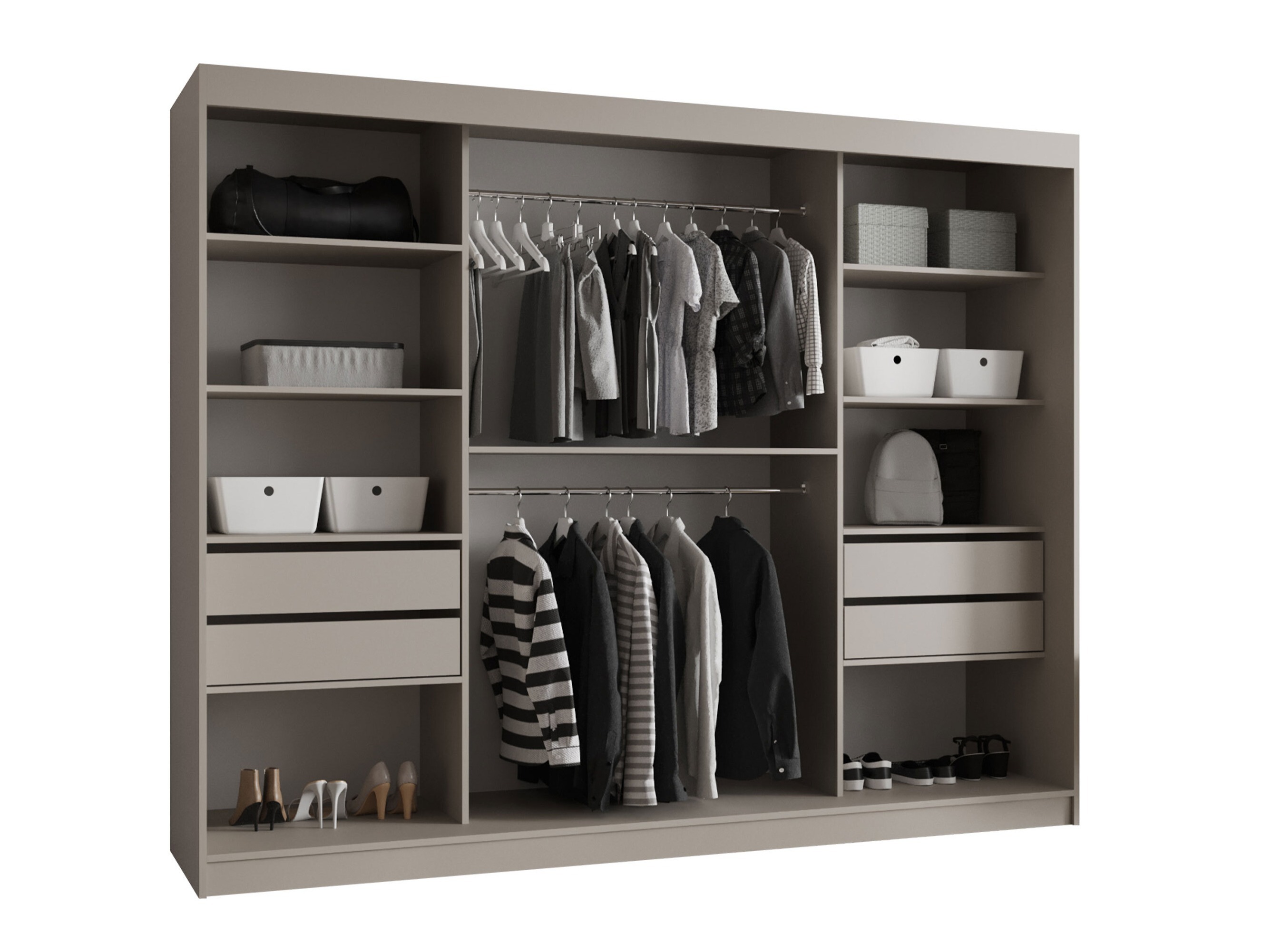 Dulap Hartford 533 (Negru)