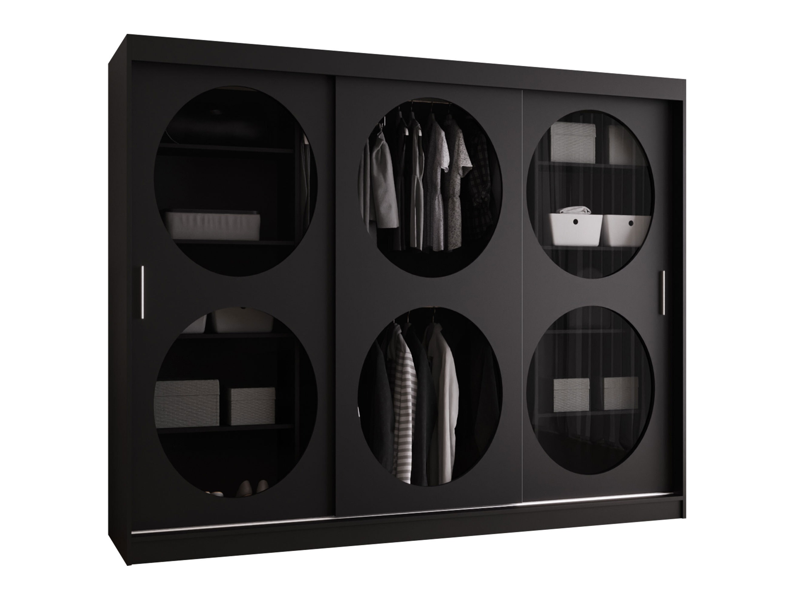 Dulap Hartford 533 (Negru)