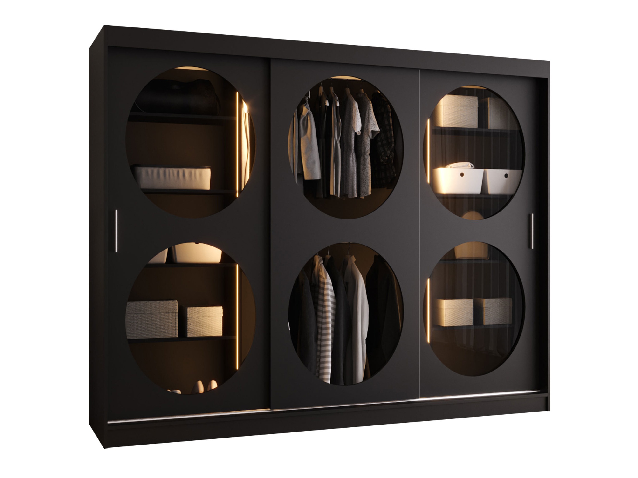 Dulap Hartford 533 (Negru)
