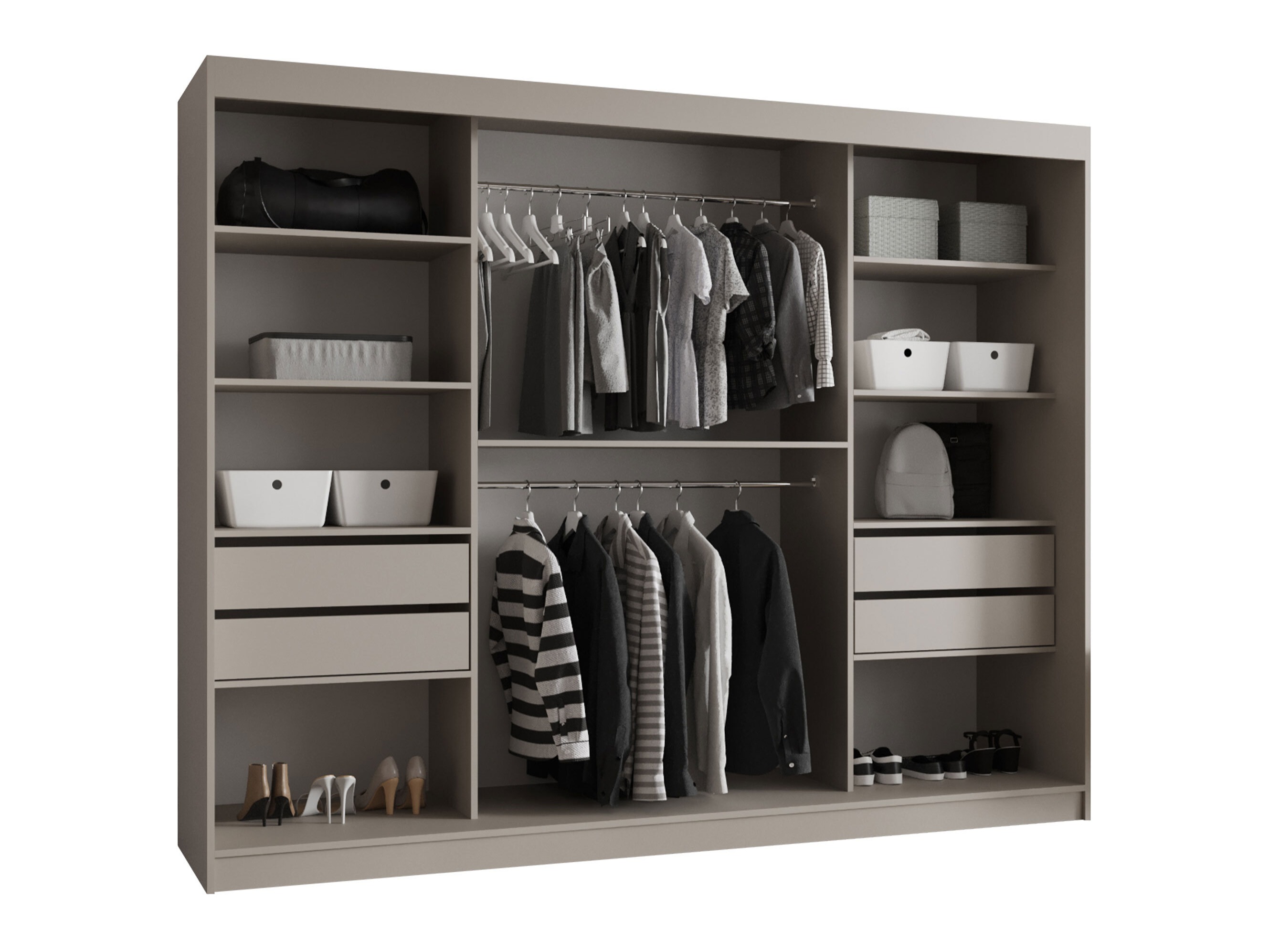 Dulap Hartford 533 (Negru)
