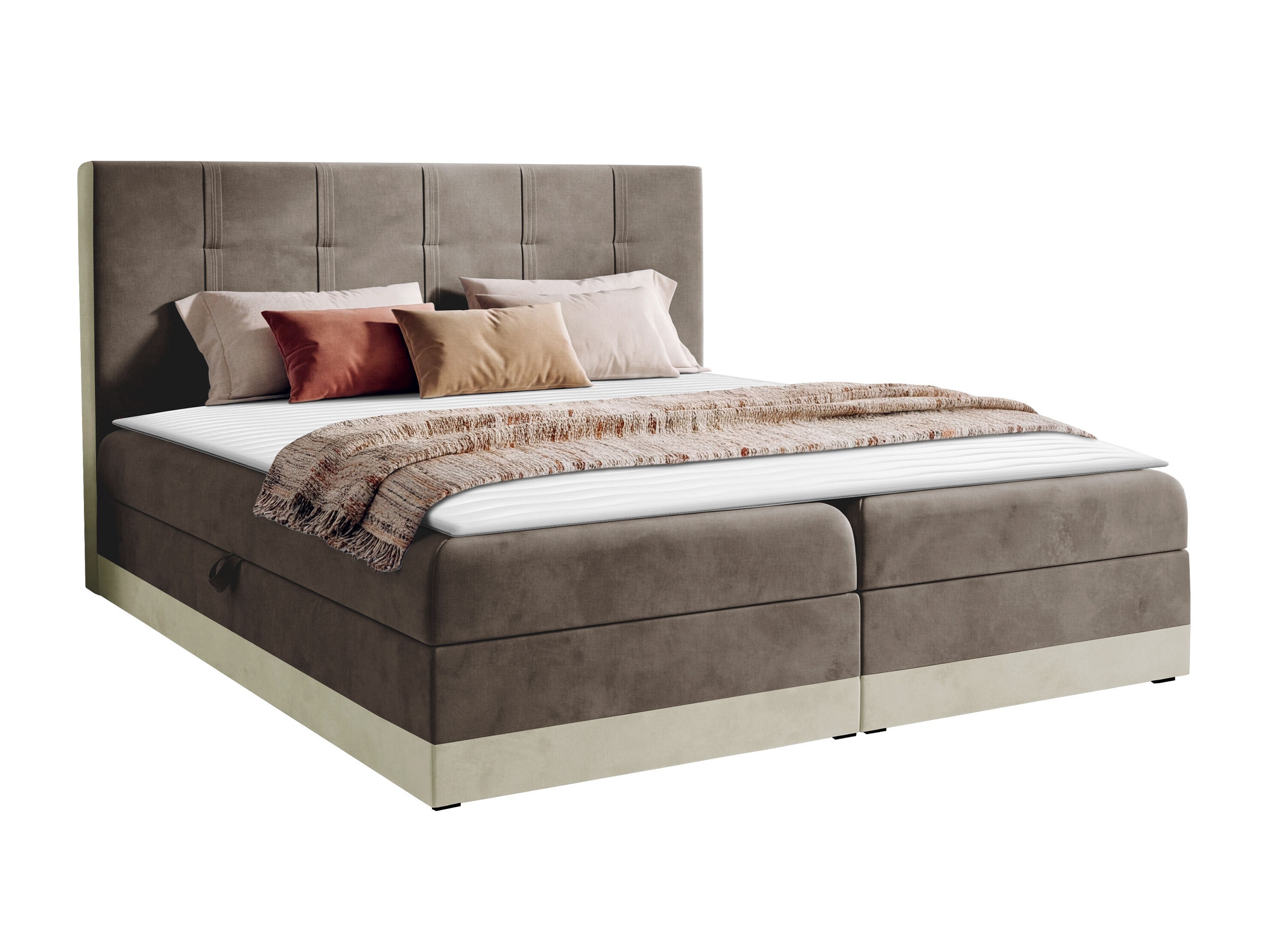 Pat boxspring Villa (Kameleon 04 + Kameleon 15)