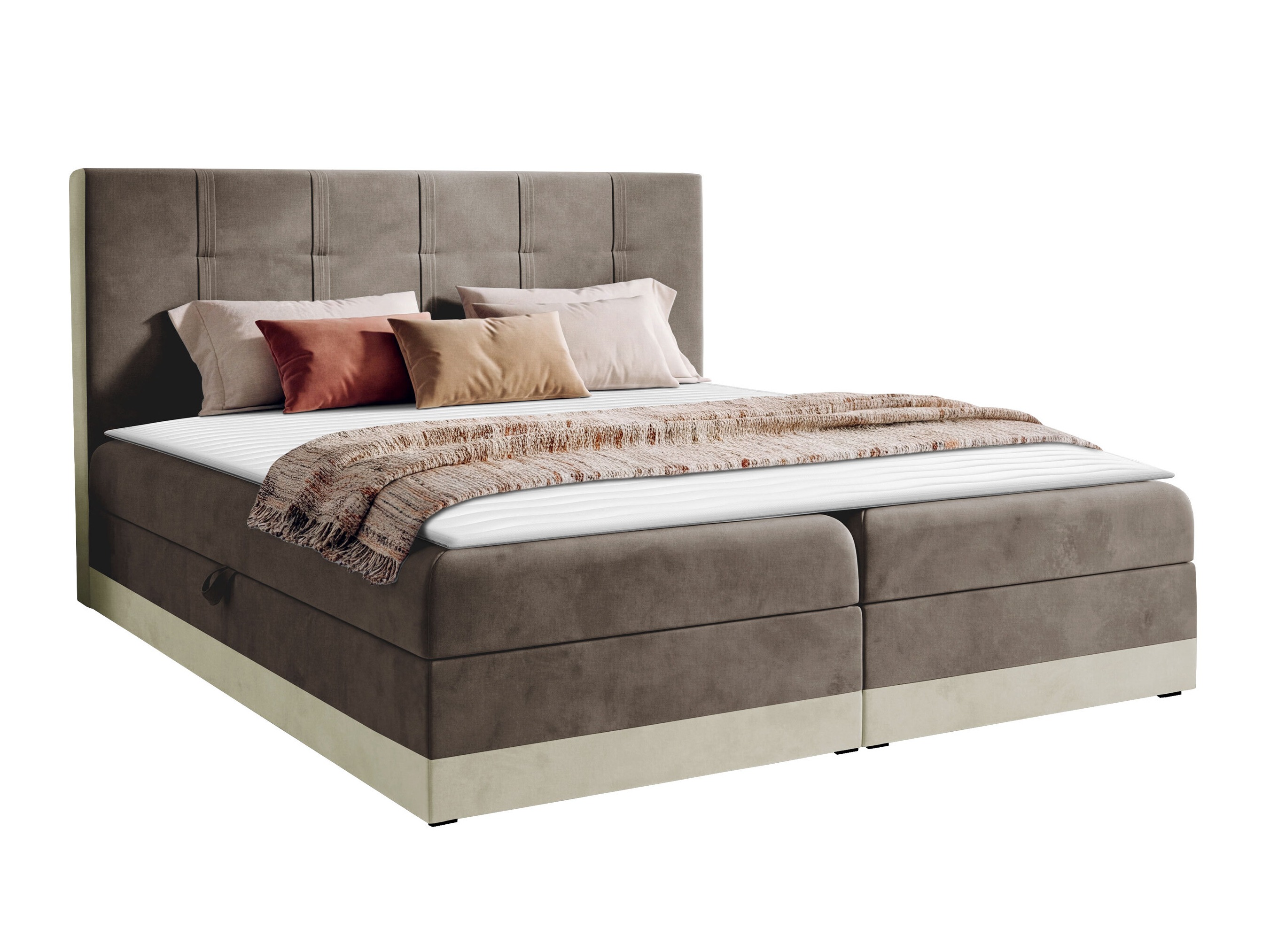 Pat boxspring Villa (Kameleon 04 + Kameleon 15)