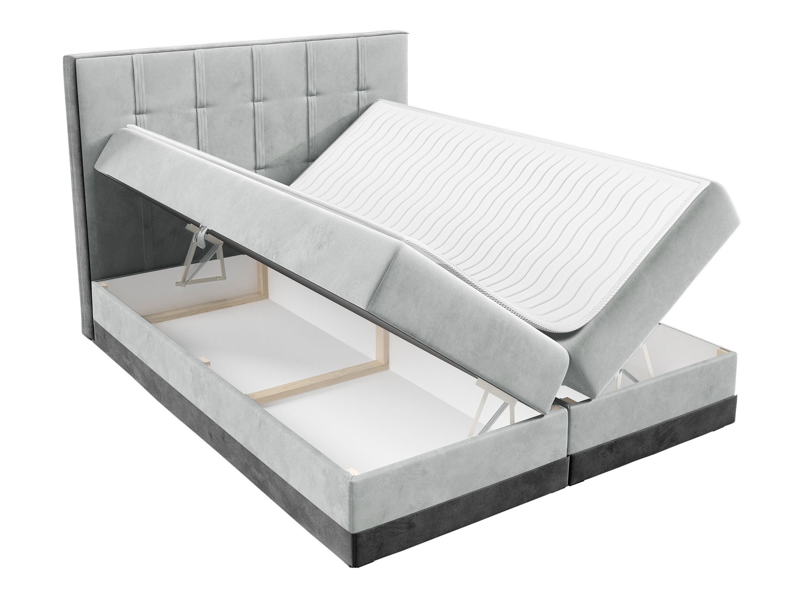 Pat boxspring Villa (Kameleon 04 + Kameleon 15)