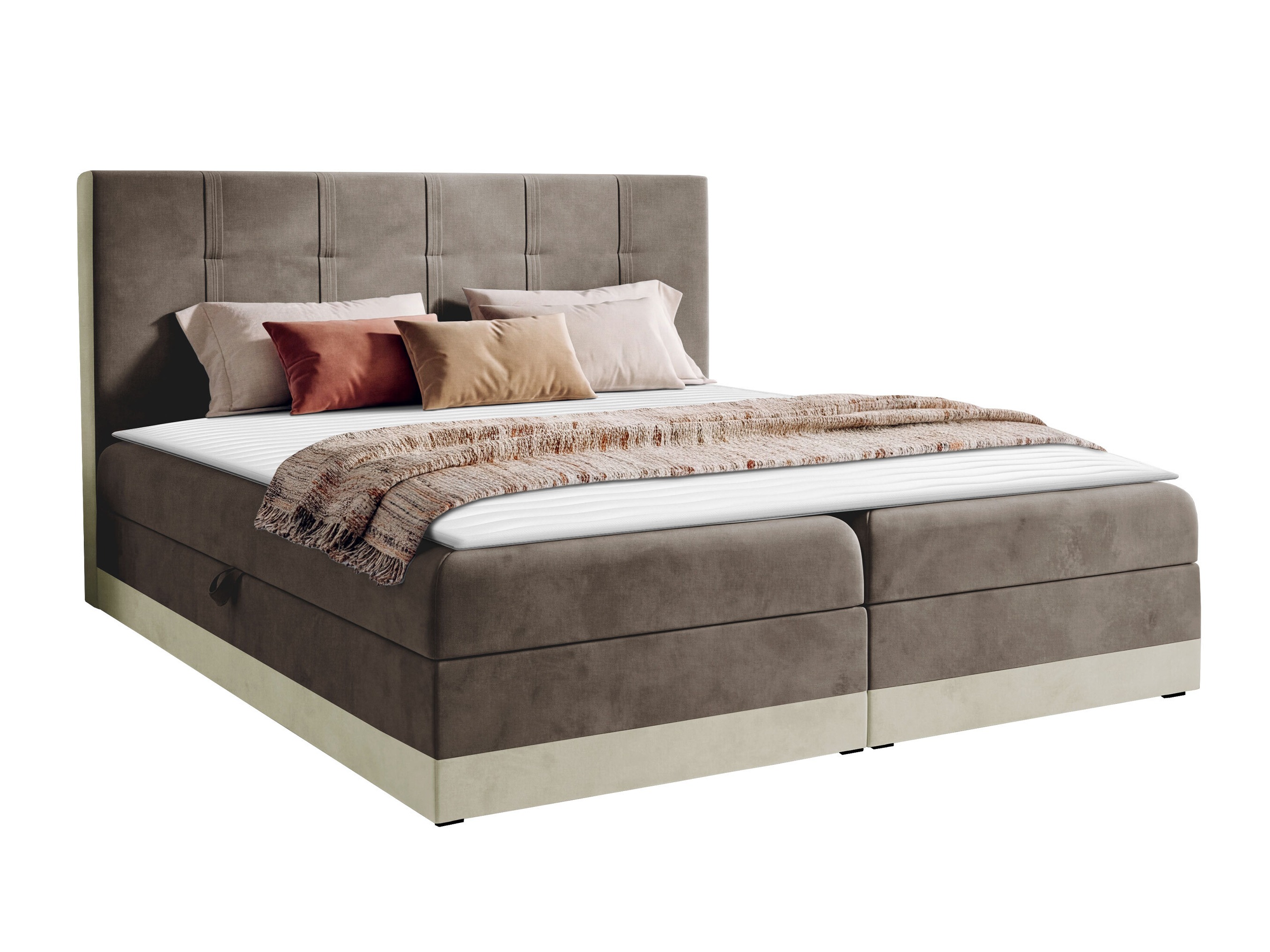 Pat boxspring Villa (Kameleon 04 + Kameleon 15)