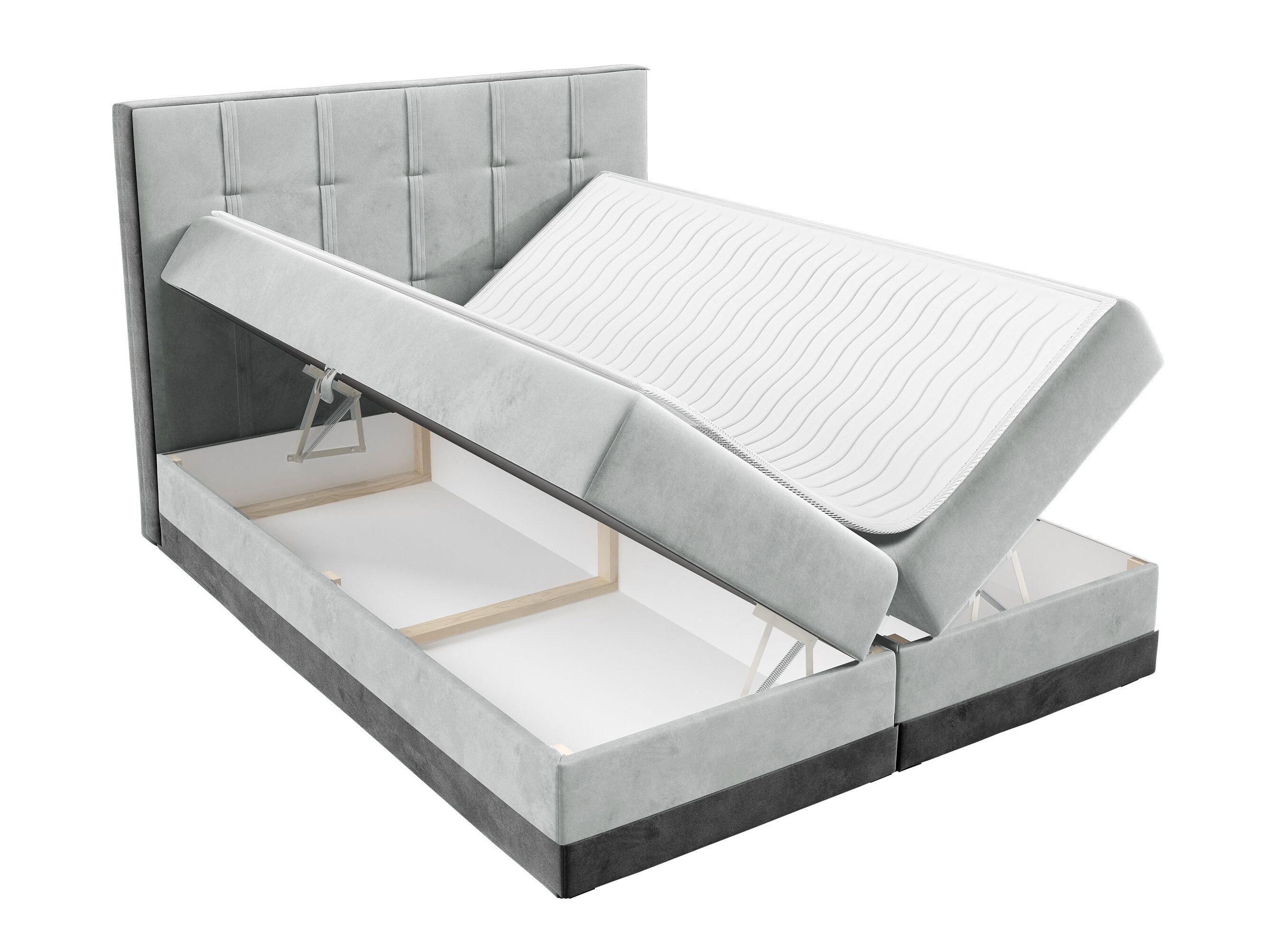 Pat boxspring Villa (Kameleon 04 + Kameleon 15)