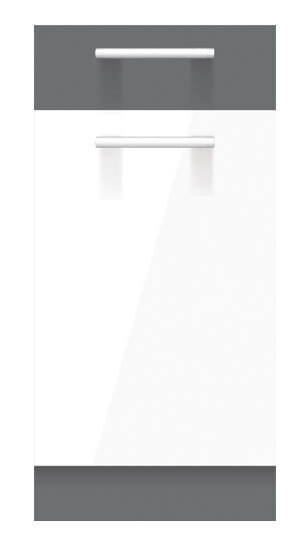 Dulap modular cu uși pentru chiuvetă Mode White 115